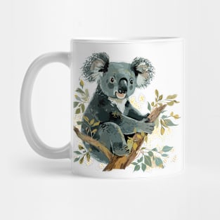 Adorable Koala on Tree Mug